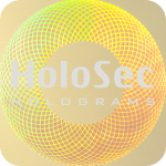 Design 2 Gold hologram with silver logo