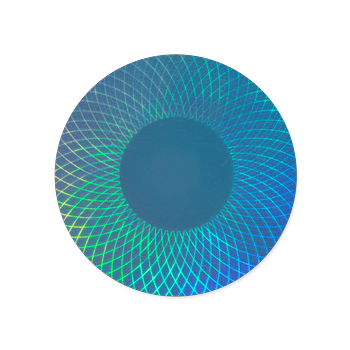 Design 4 Blue hologram